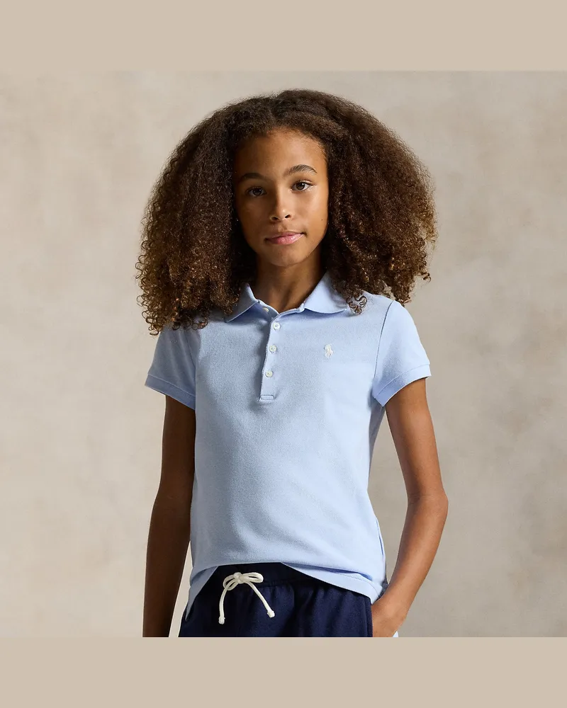 Ralph Lauren Poloshirt aus Stretchpiqué Blue
