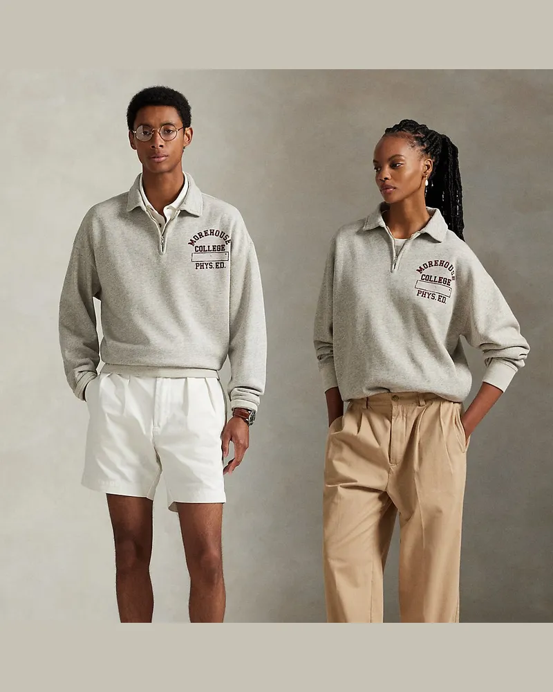 Ralph Lauren Das Sweatshirt Morehouse College Grey
