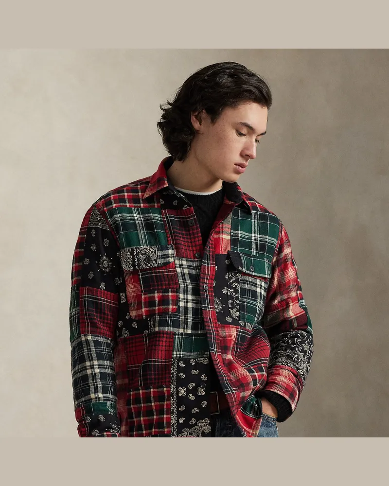 Ralph Lauren Classic-Fit Flanell-Arbeitshemd Multi
