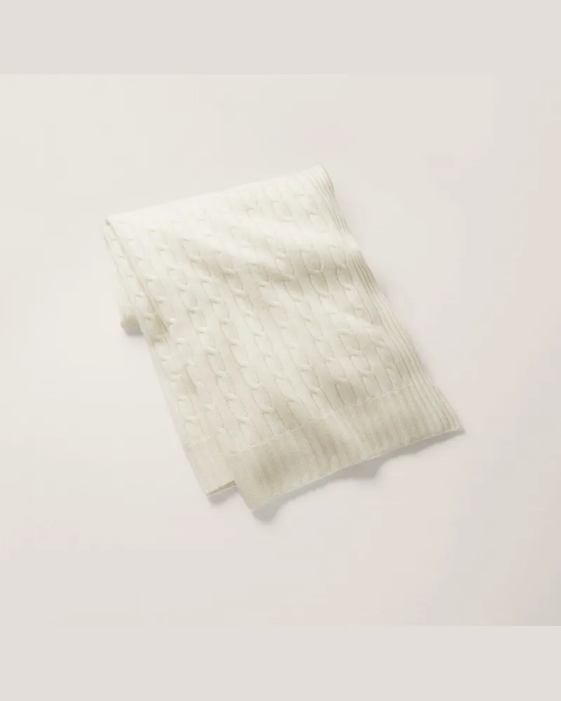 Ralph Lauren Home Die klassische Tagesdecke aus Kaschmir Cream
