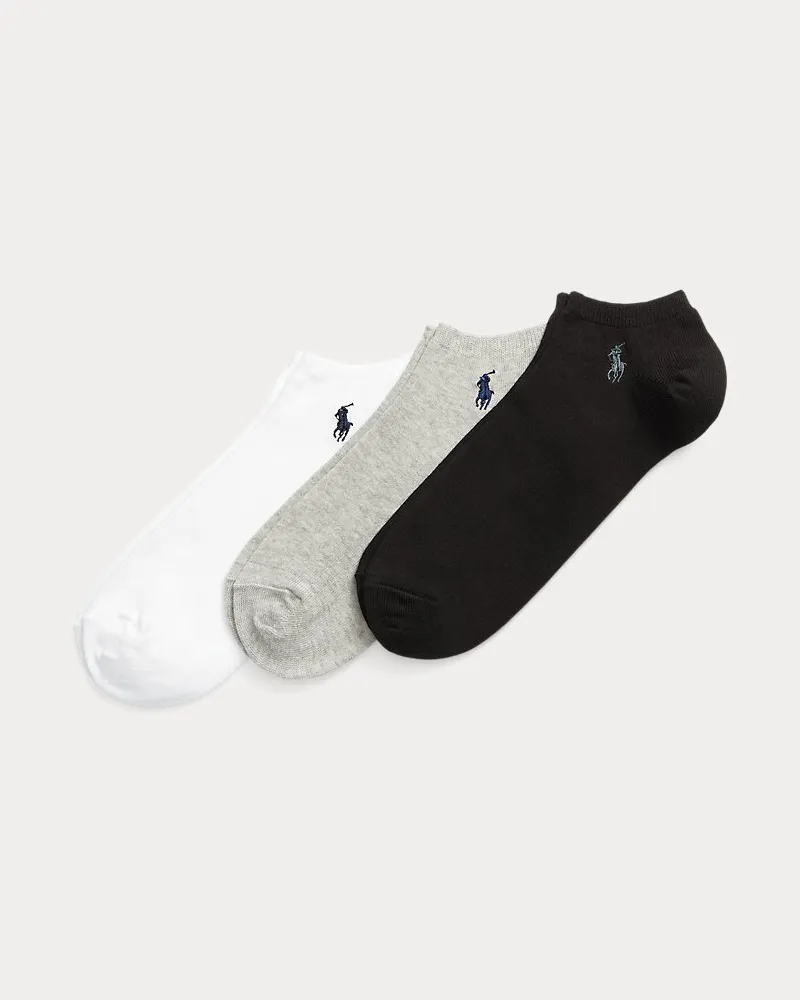 Ralph Lauren 3er-Pack Kurzsocken Black