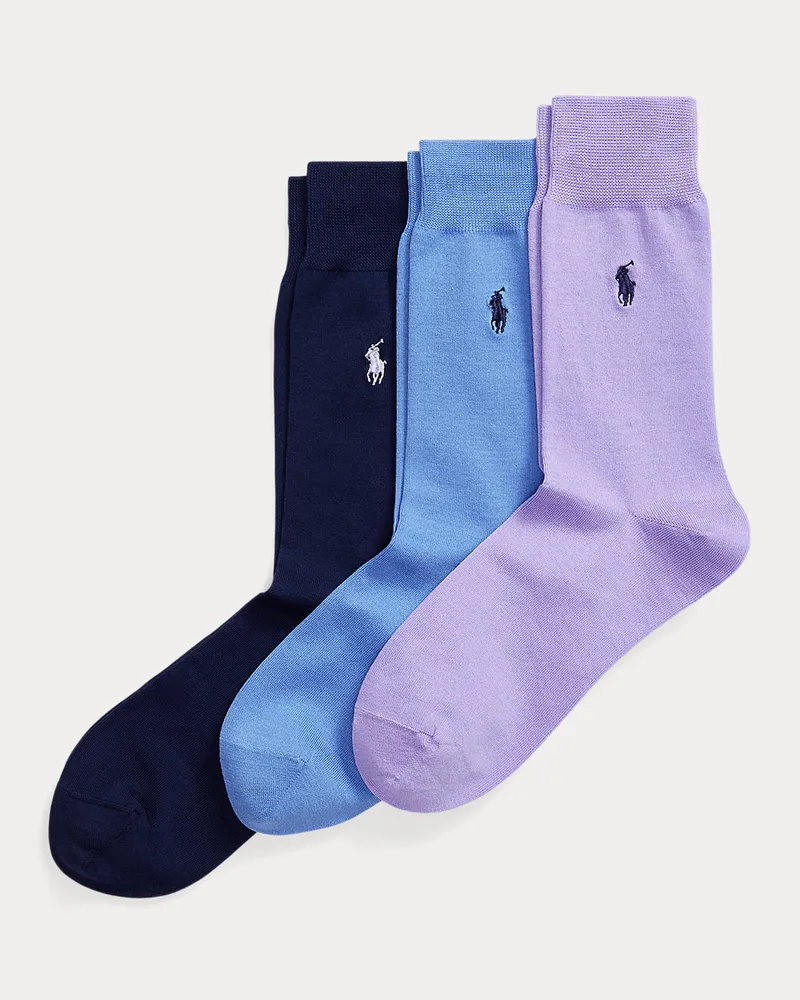 Ralph Lauren Anzugsocken im 3er-Pack Multi