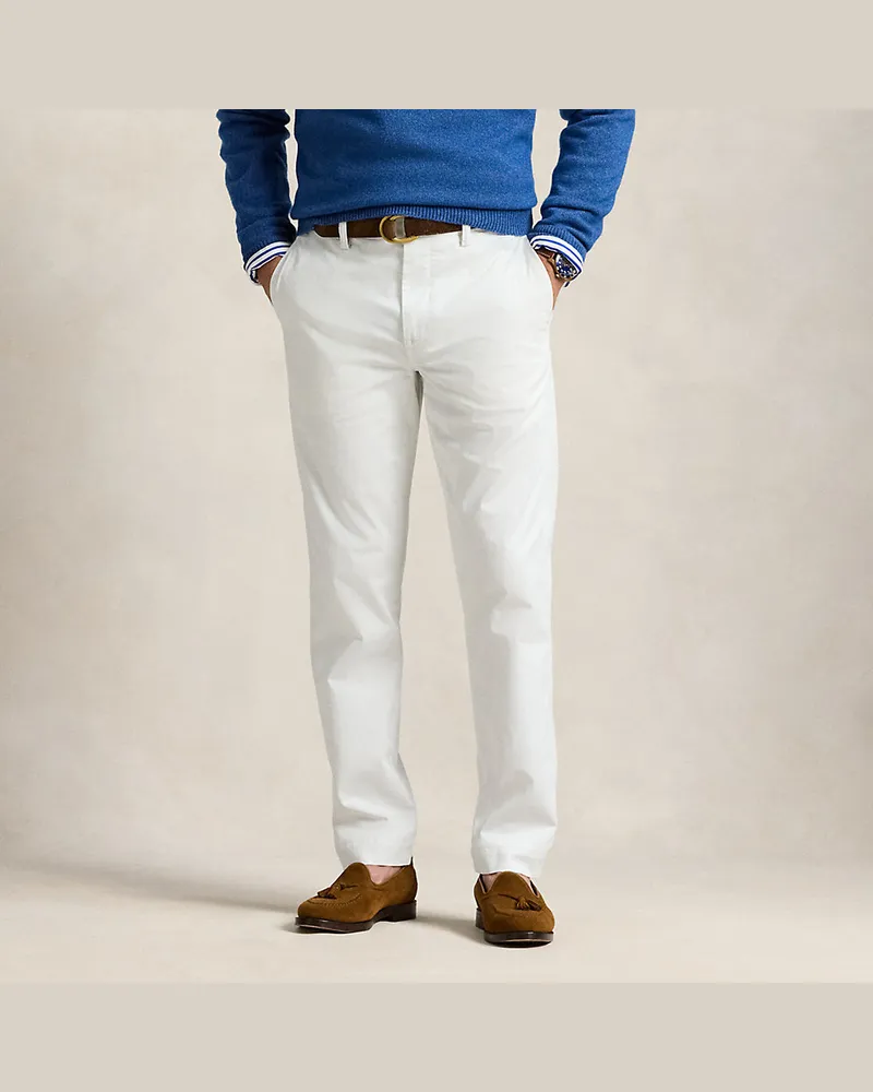 Ralph Lauren Straight-Fit Chinohose Bedford White
