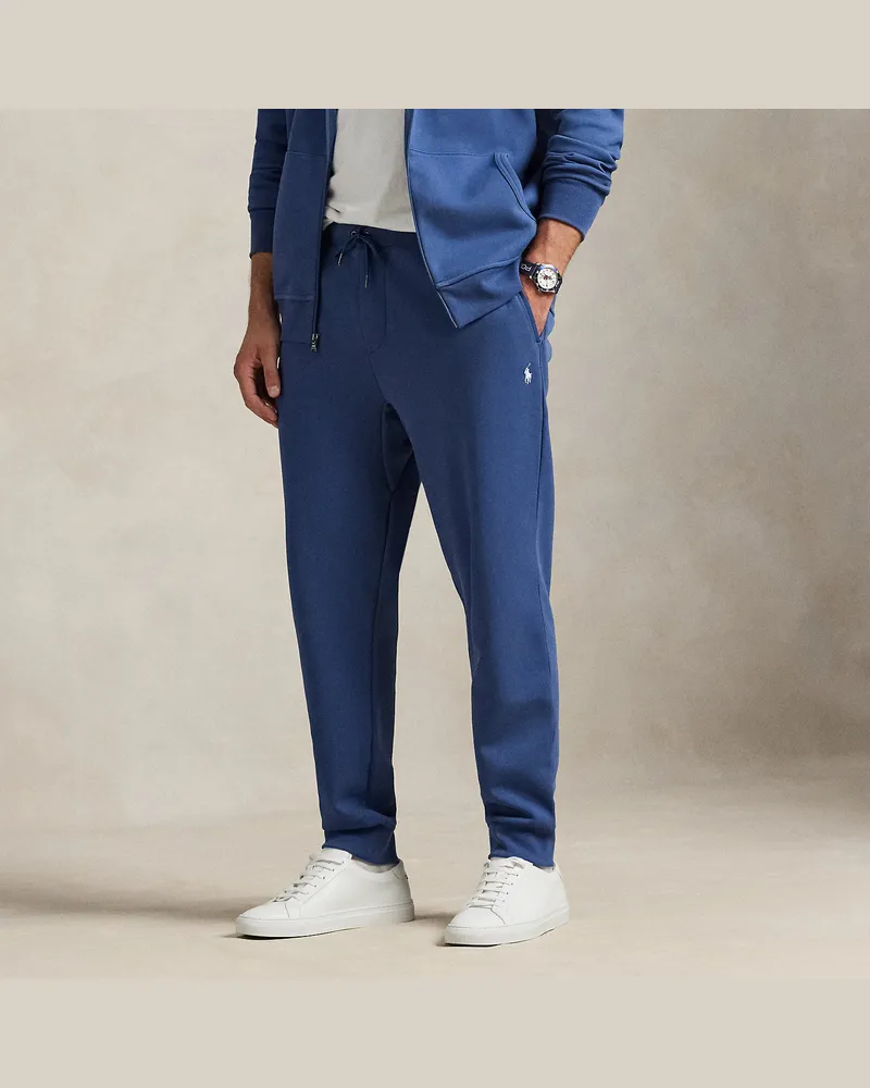 Ralph Lauren Große Größen - Doppellagige Jogginghose Blue
