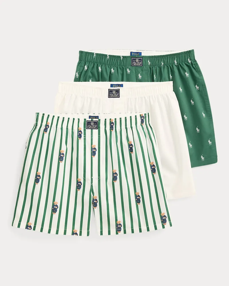 Ralph Lauren 3er-Pack Boxershorts aus Baumwolle Multi