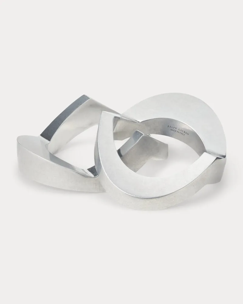 Ralph Lauren Palladium-Armspangen im Zweier-Set Silver
