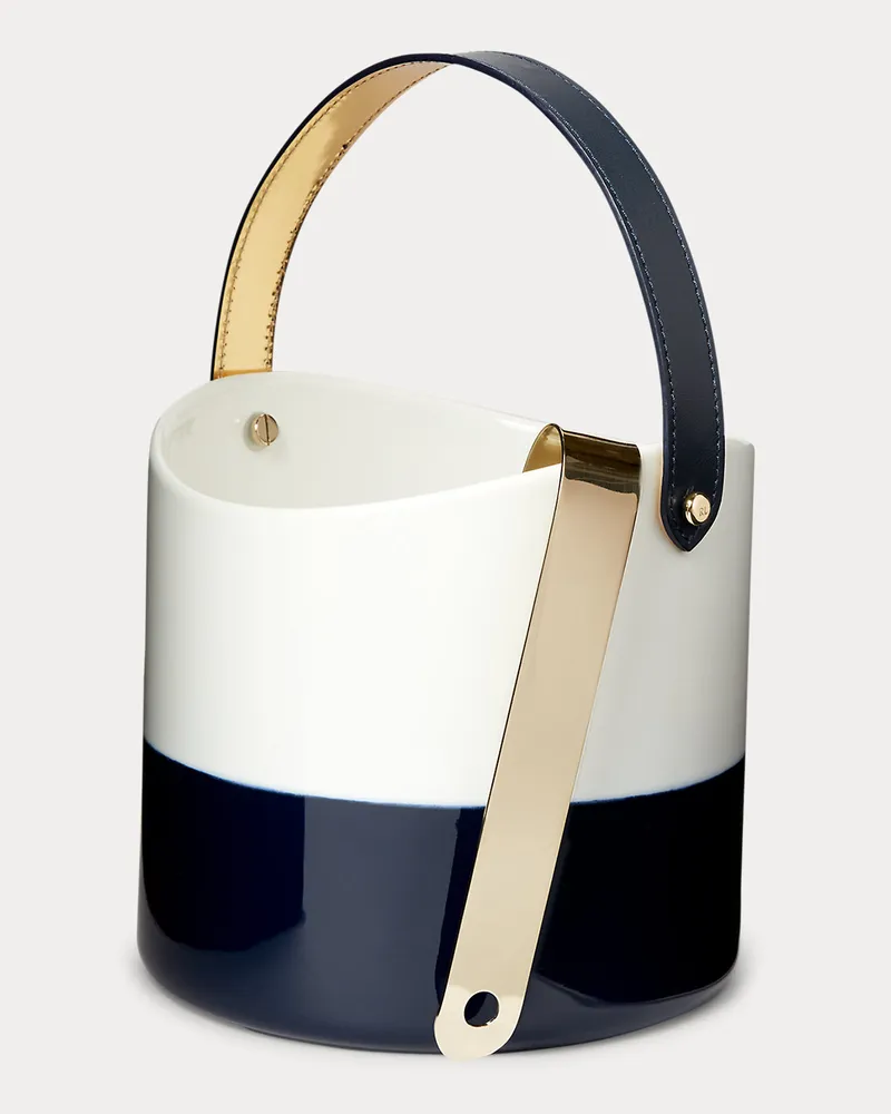 Ralph Lauren Home Eisbehälter Wyatt aus Porzellan Blue
