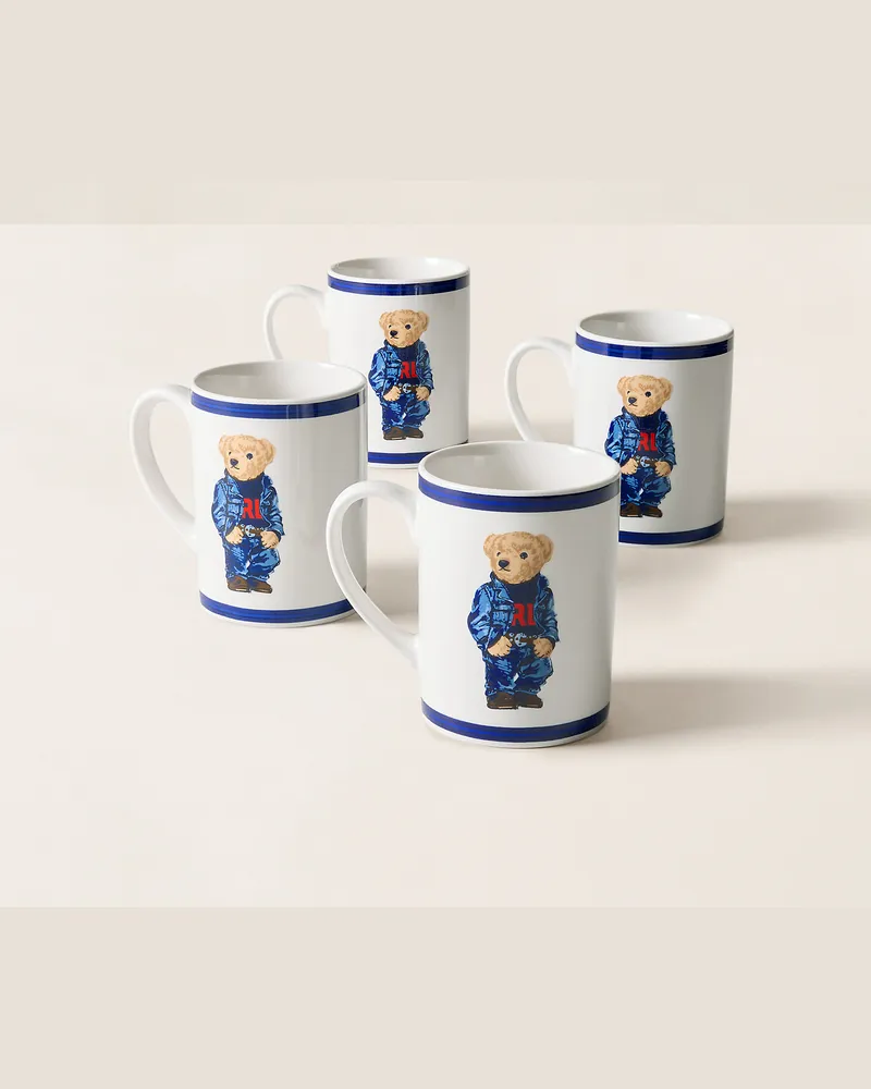 Ralph Lauren Home Becher-Geschenkset mit Denim Polo Bear Multi
