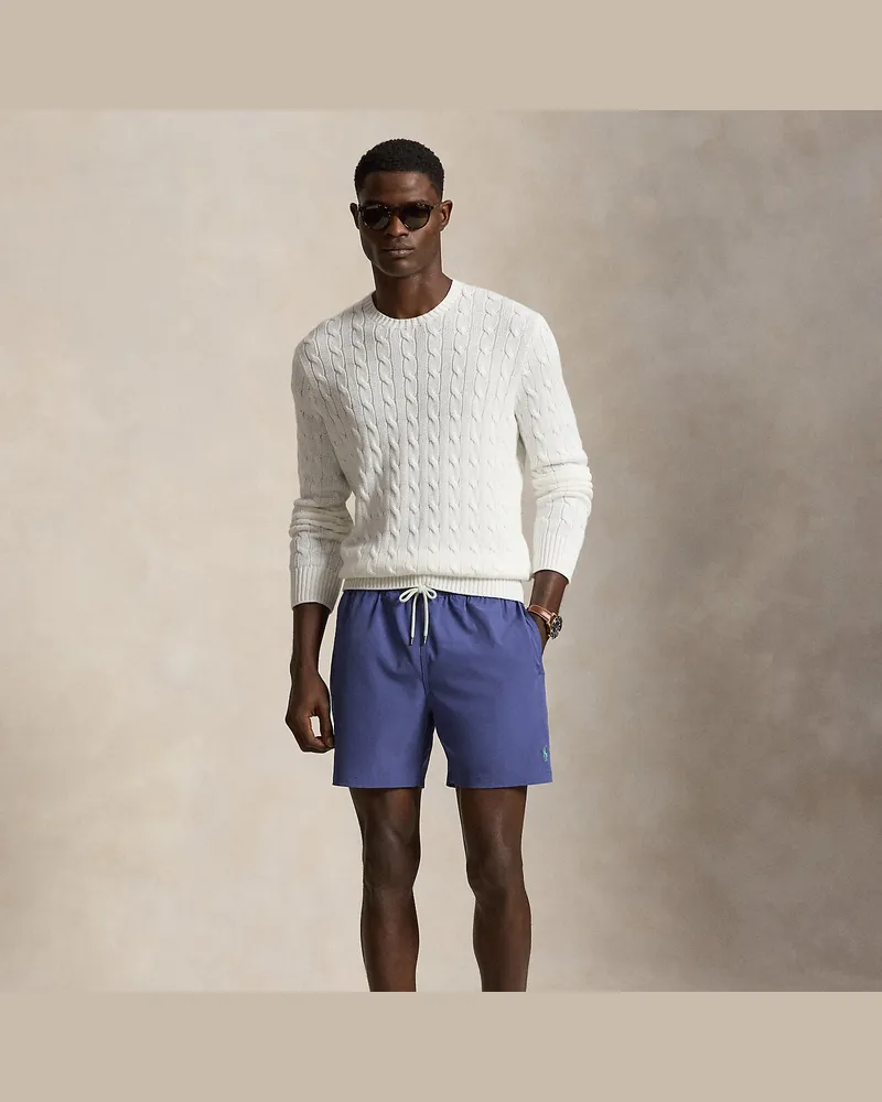 Ralph Lauren Klassische Badeshorts Traveler Blue