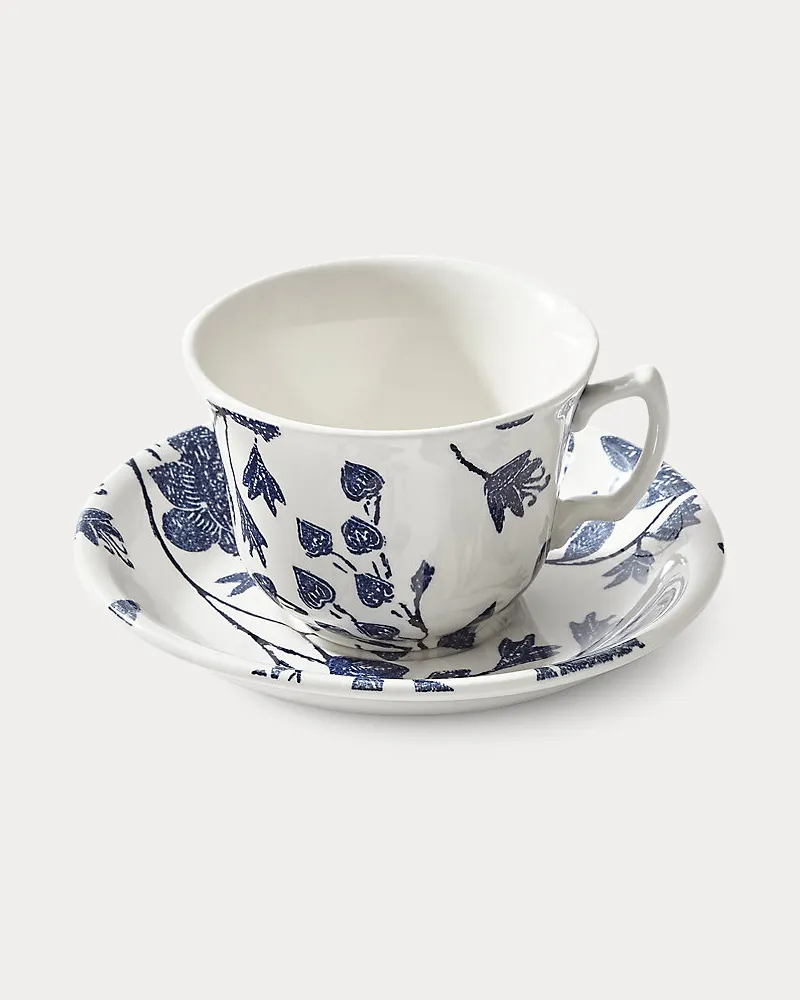 Ralph Lauren Home Teetasse & Untertasse Garden Vine Blue