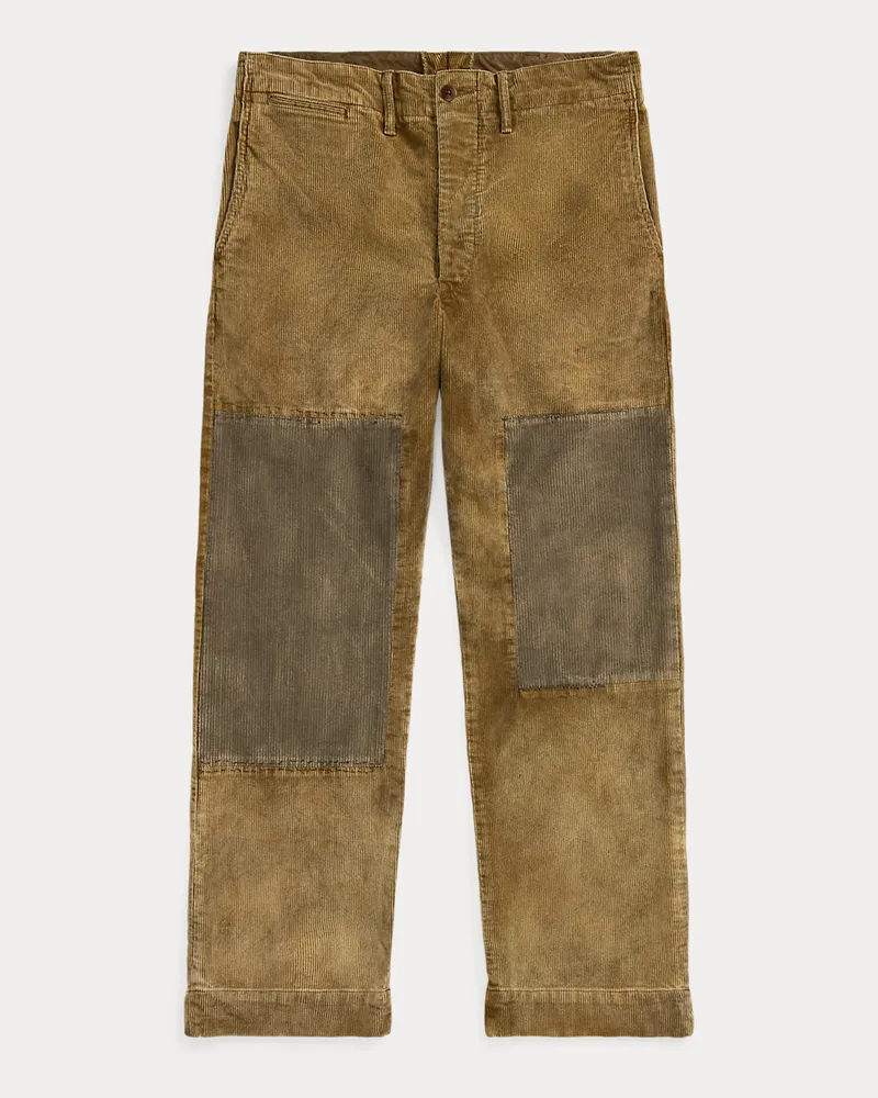 Ralph Lauren Kordsamt-Feldhose in Used-Optik Natural