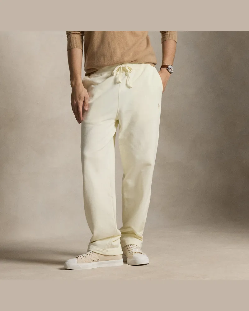 Ralph Lauren Loopback-Fleecehose mit Tunnelzug Cream