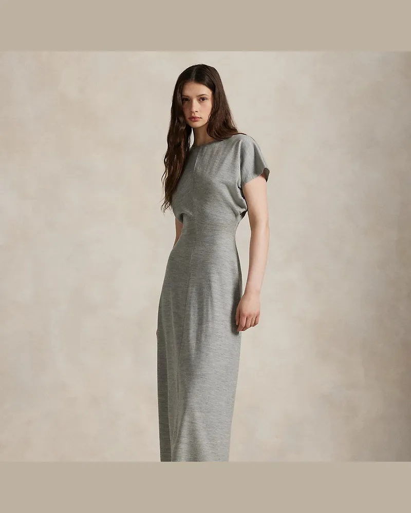 Ralph Lauren Kleid mit Fledermausärmeln Grey