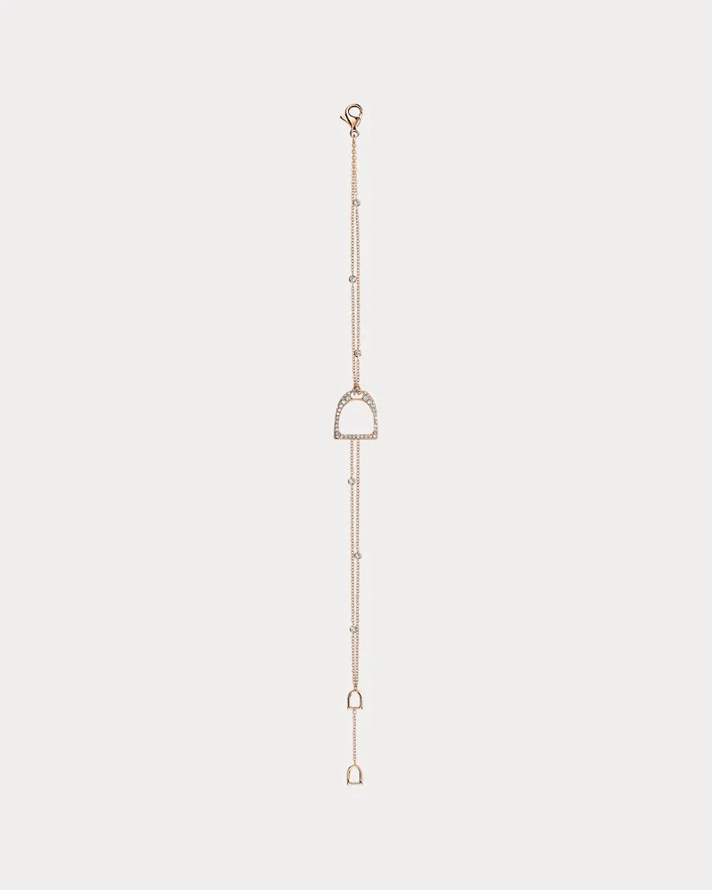 Ralph Lauren Pavé-Armband mit Diamanten Gold