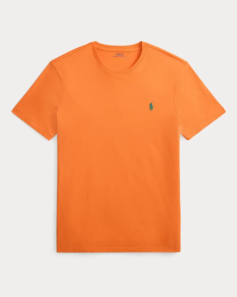 Ralph Lauren Custom-Slim-Fit Jersey-T-Shirt Orange
