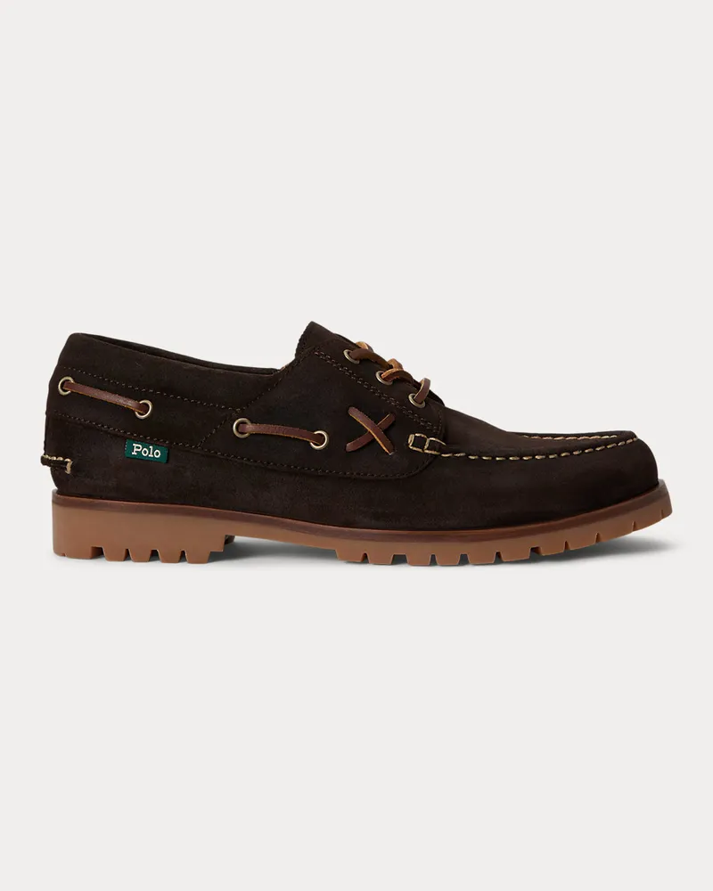 Ralph Lauren Bootsschuh Ranger aus Wildleder Brown