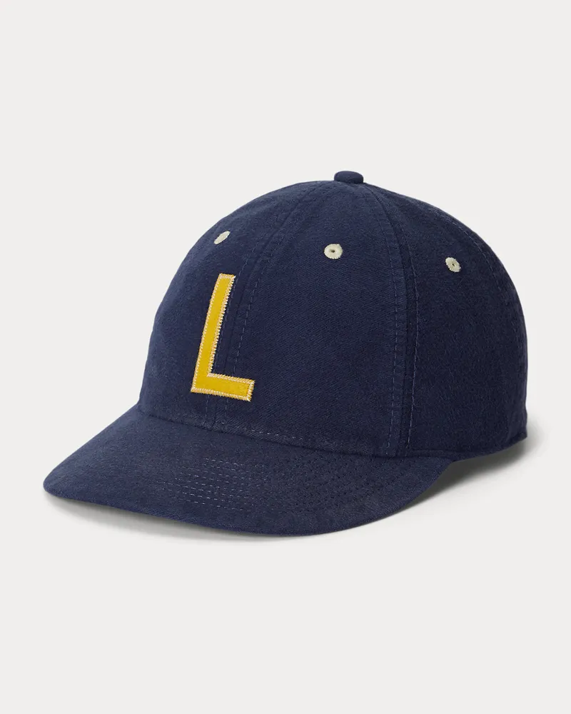 Ralph Lauren Chamois-Baseballkappe Blue