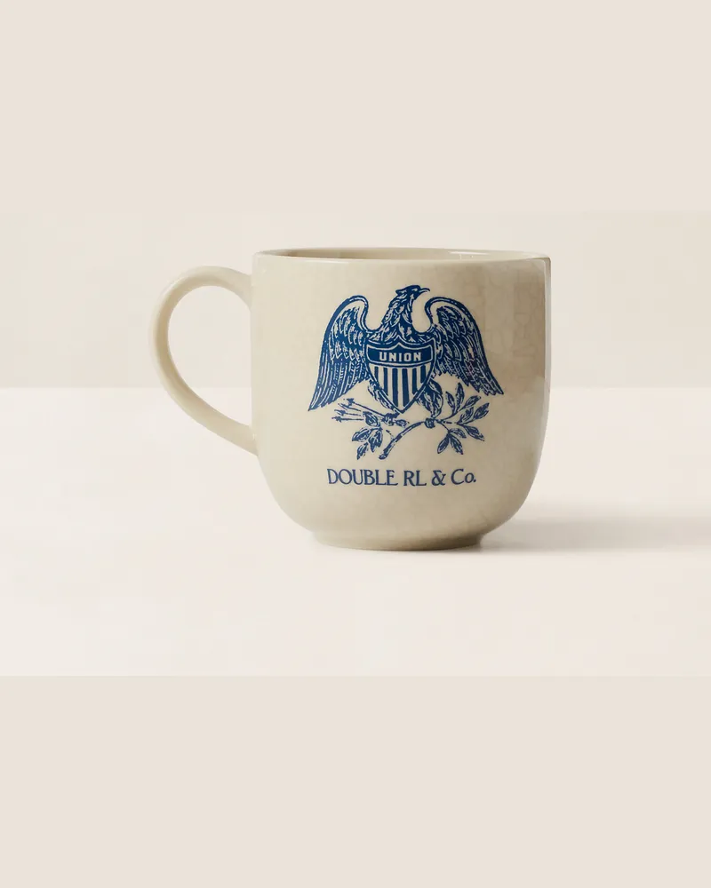 Ralph Lauren Home Becher mit Adlermotiv Cream