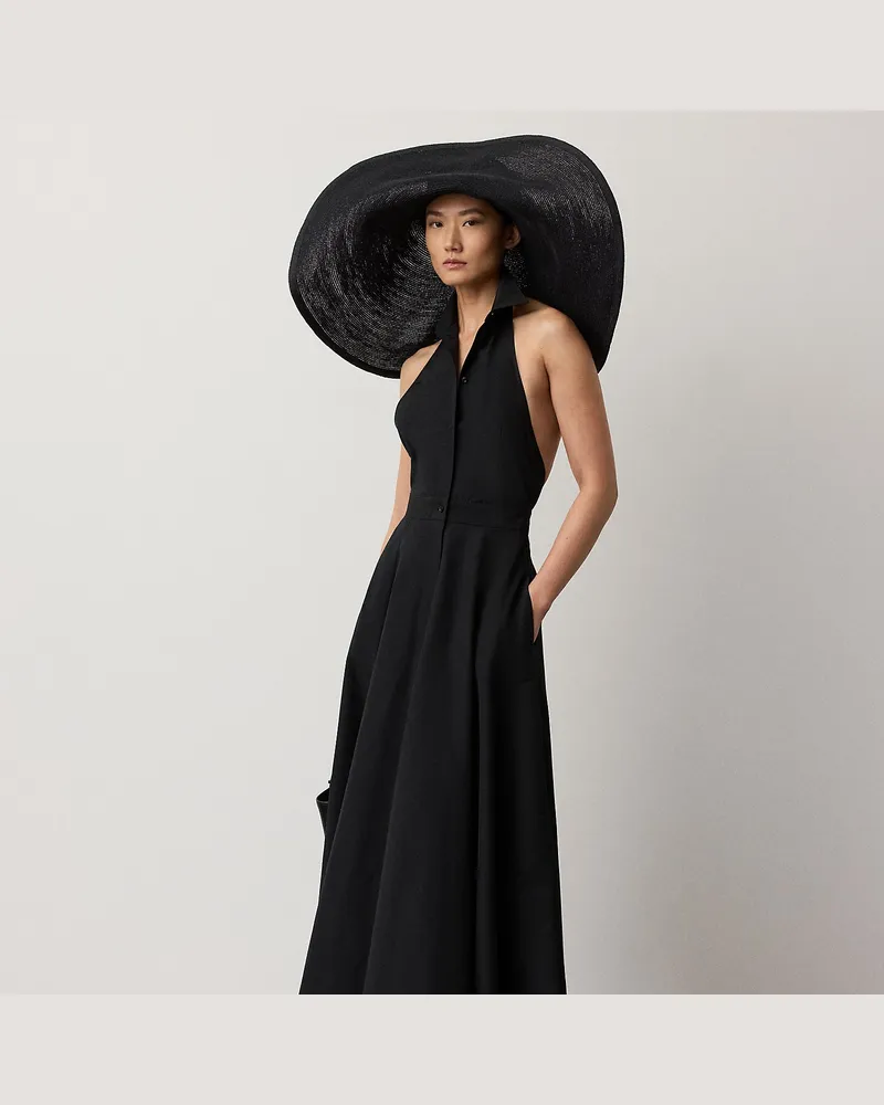 Ralph Lauren Tageskleid Eldred aus Popeline Black