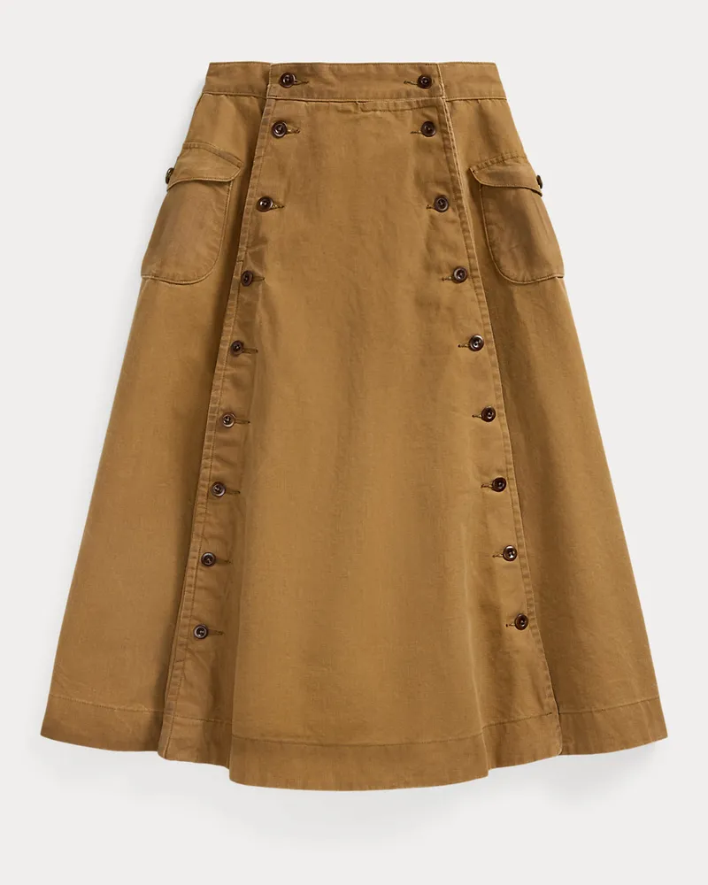 Ralph Lauren Hosenrock aus Segeltuch Natural