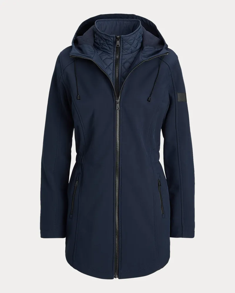 Ralph Lauren Regenmantel mit Kapuze Blue