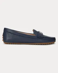 Ralph Lauren Loafer Barnsbury aus Narbenleder Blue