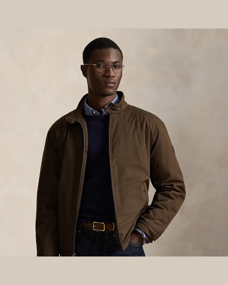 Ralph Lauren Jacke Abottson aus Gabardine Brown