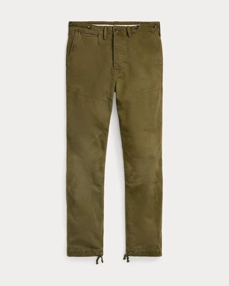 Ralph Lauren Engineer-Fit Hose aus Segeltuch Green