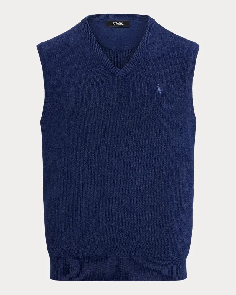 Ralph Lauren Performance-Pullunder mit Baumwolle Blue