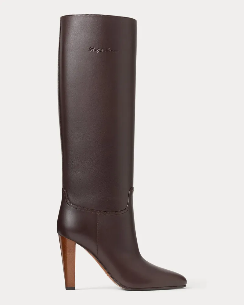 Ralph Lauren Stiefel Bryne aus Kalbsleder Brown