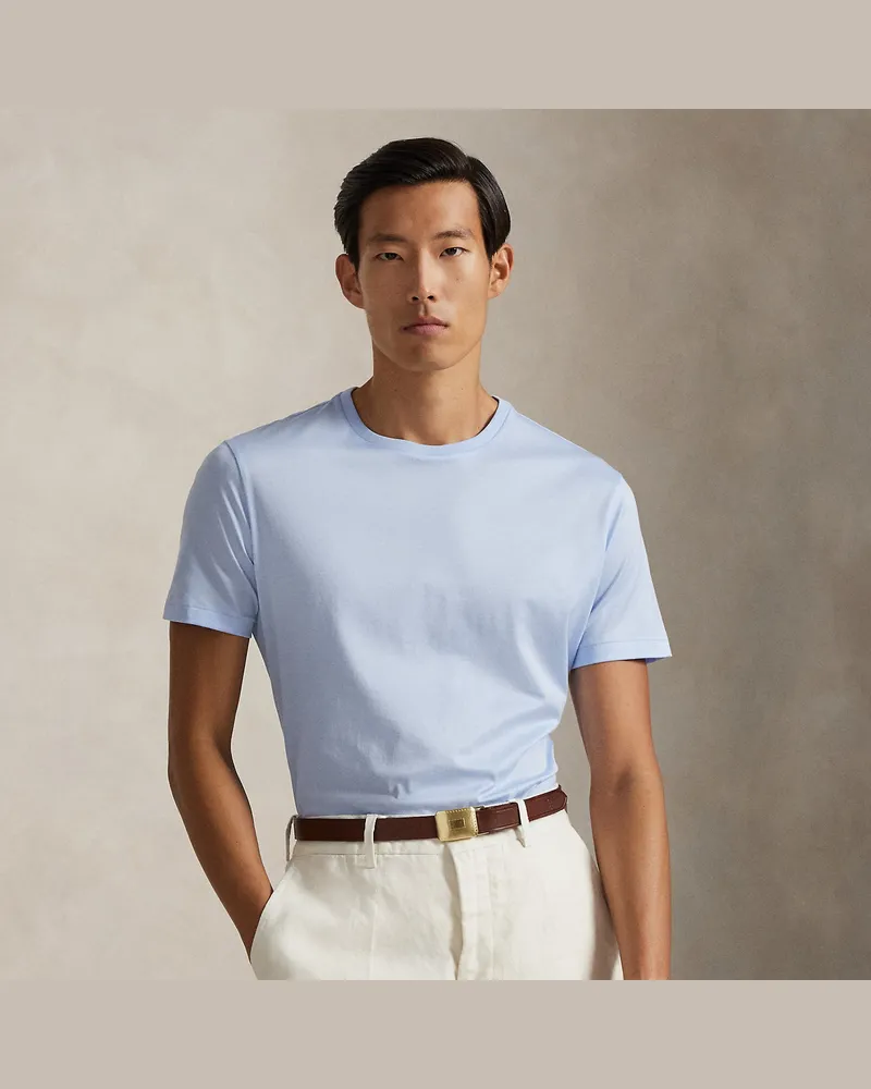 Ralph Lauren Florgarn-T-Shirt im Standard-Fit Blue