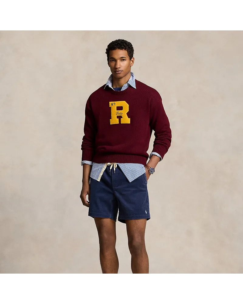 Ralph Lauren Shorts aus Kordsamt Blue