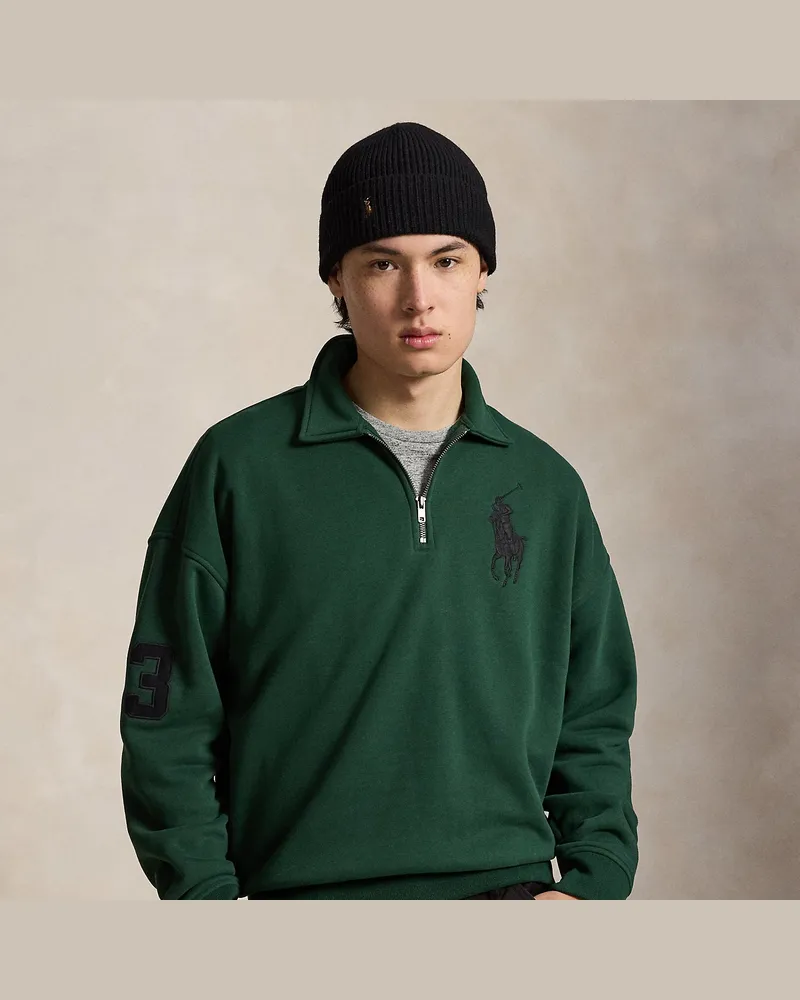 Ralph Lauren Relaxed-Fit Sweatshirt mit Big Pony Green