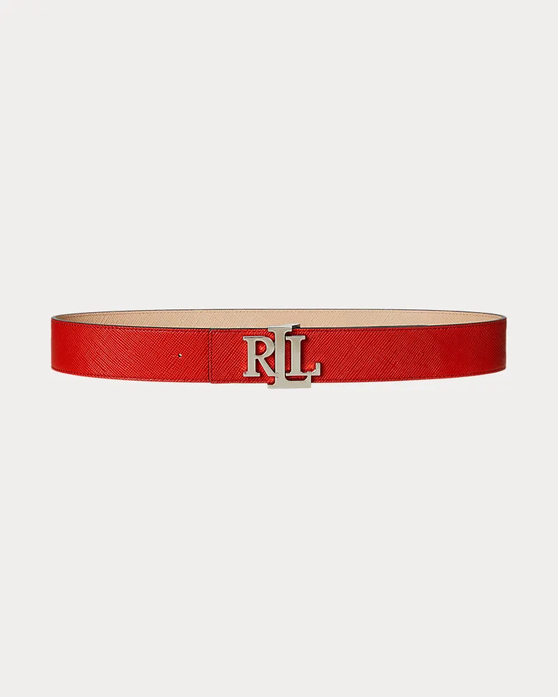 Ralph Lauren Breiter Wendegürtel mit Logo Multi