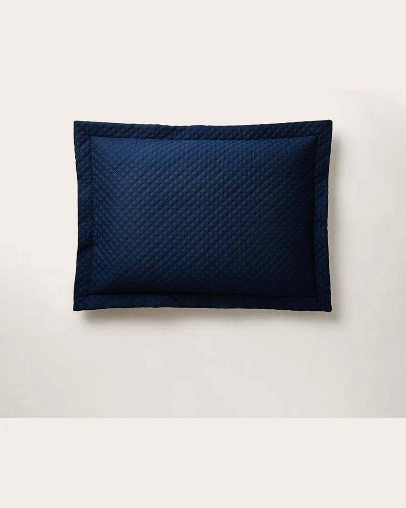 Ralph Lauren Home Dekokissenbezug mit Argyle-Muster Blue