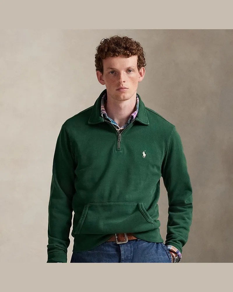 Ralph Lauren Sweatshirt aus Loopback-Fleece Green