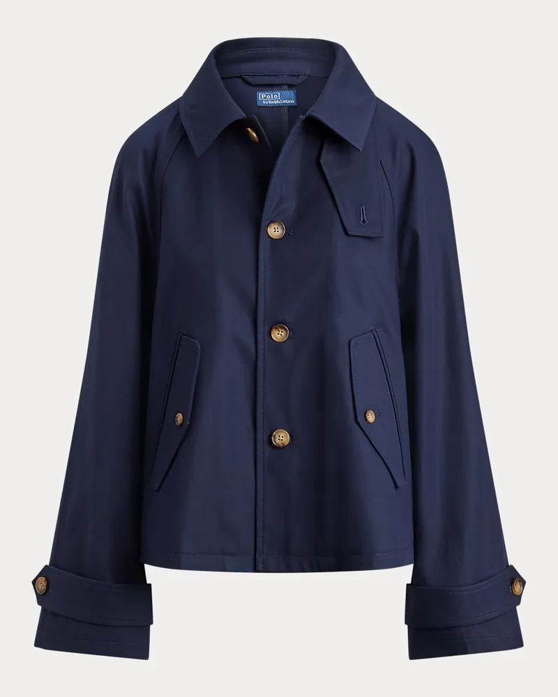 Ralph Lauren Jacke aus Baumwolltwill Blue