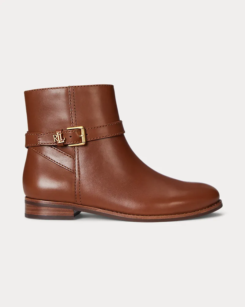 Ralph Lauren Stiefelette Brooke II aus Kalbsleder Brown