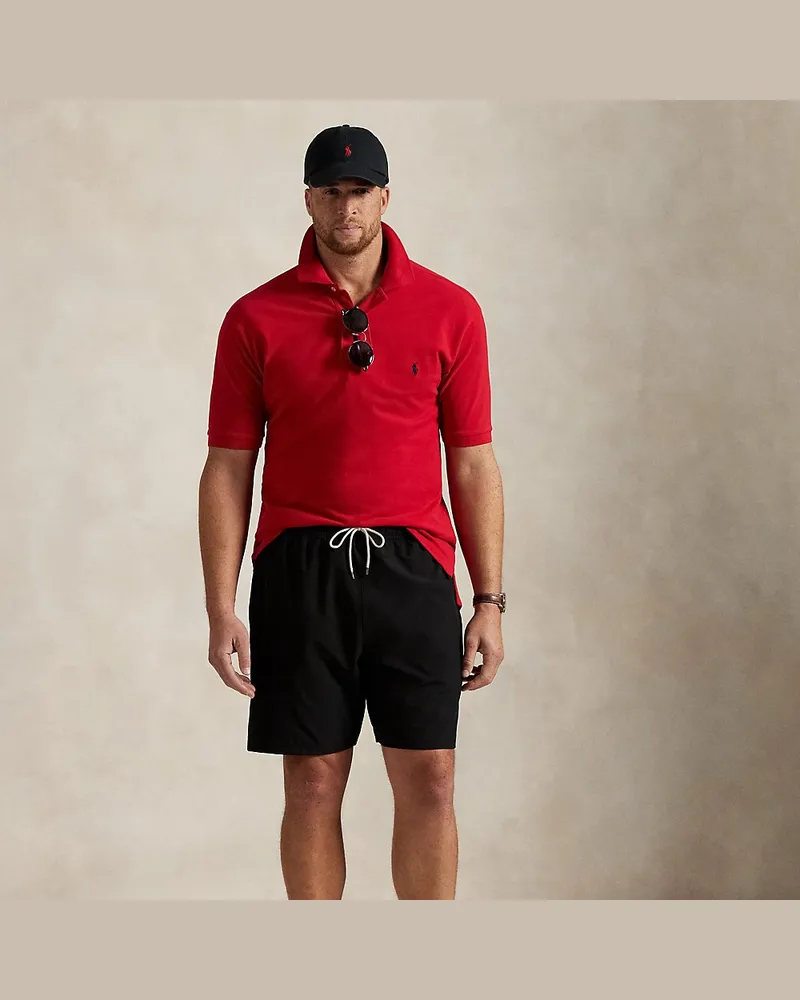 Ralph Lauren Große Größen - Classic-Fit Stretch-Badeshorts Traveler Black