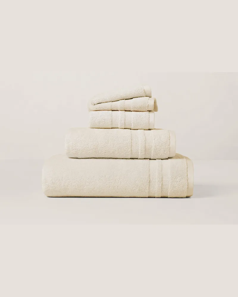Ralph Lauren Home Badetücher und Fußmatte Payton Cream