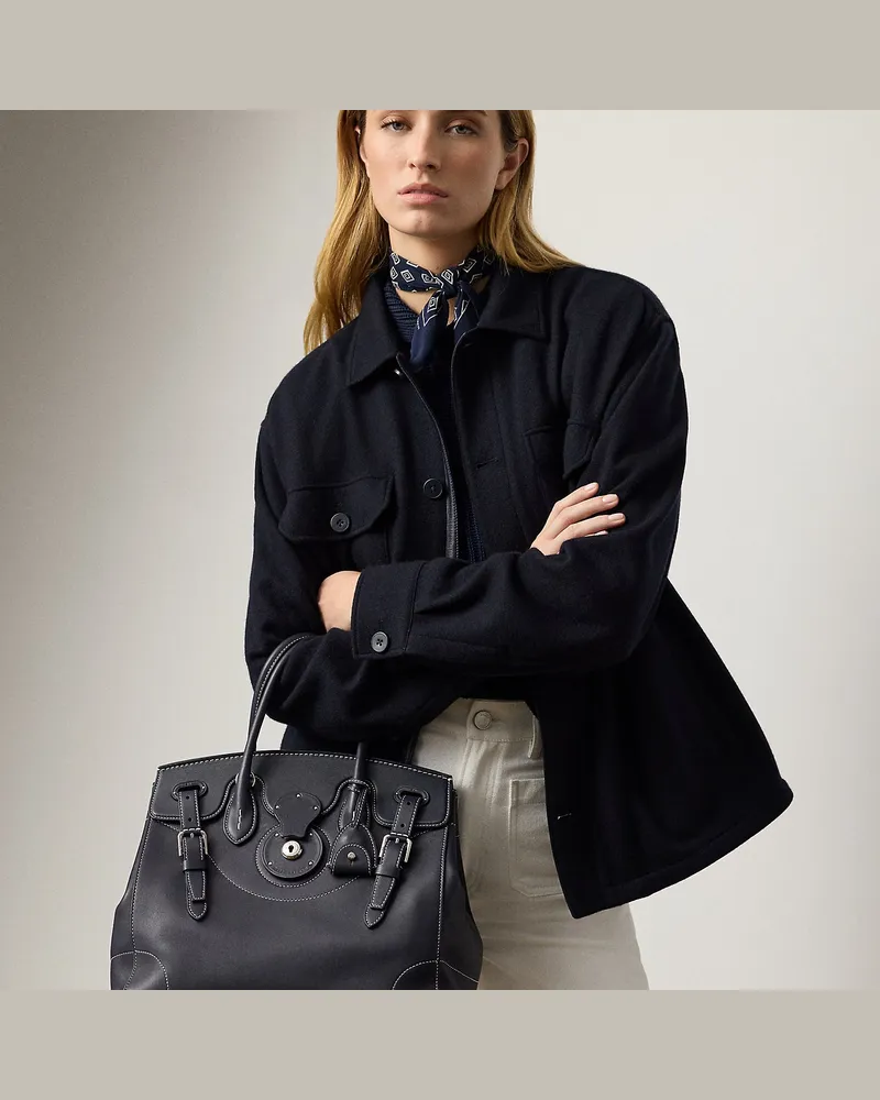 Ralph Lauren Extra-Soft Ricky 33 aus Kalbsleder Blue