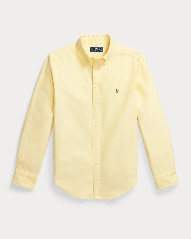 Ralph Lauren Das legendäre Oxfordhemd Yellow