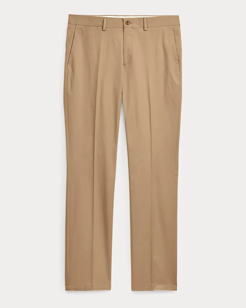Ralph Lauren Straight-Fit Stretch-Chinohose Tan