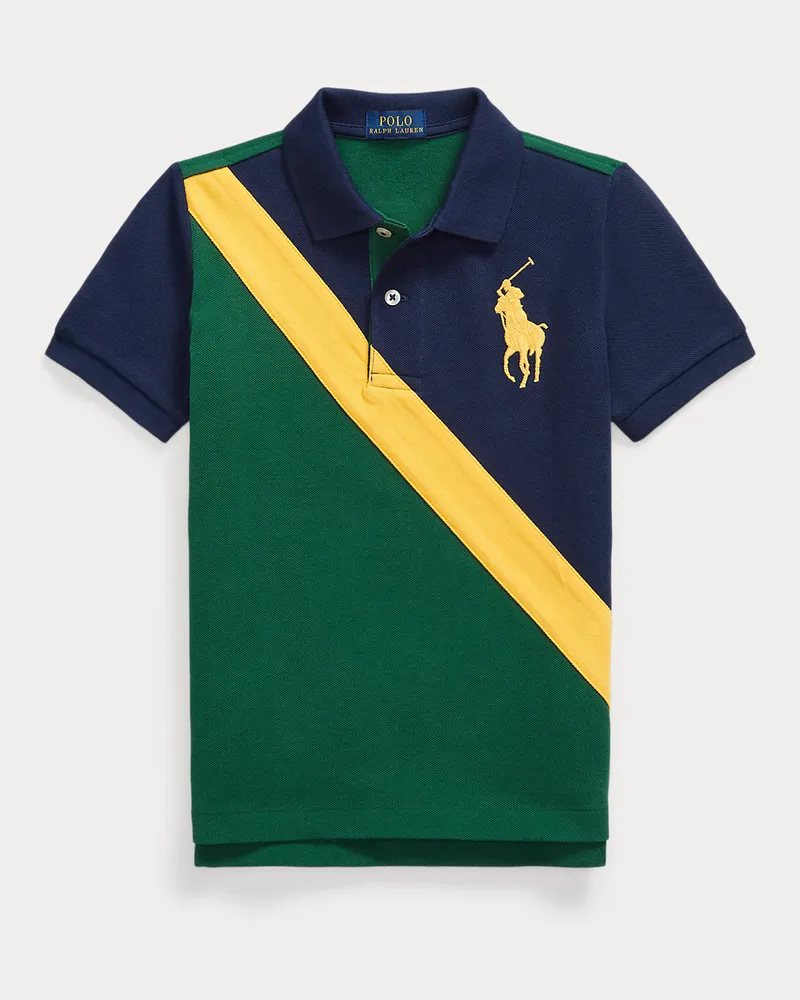 Ralph Lauren Baumwollpiqué-Poloshirt mit Big Pony Multi
