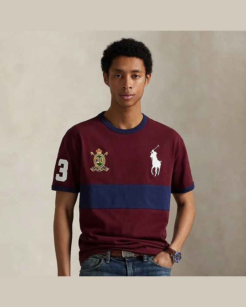 Ralph Lauren Jubiläums-T-Shirt mit Big Pony Red