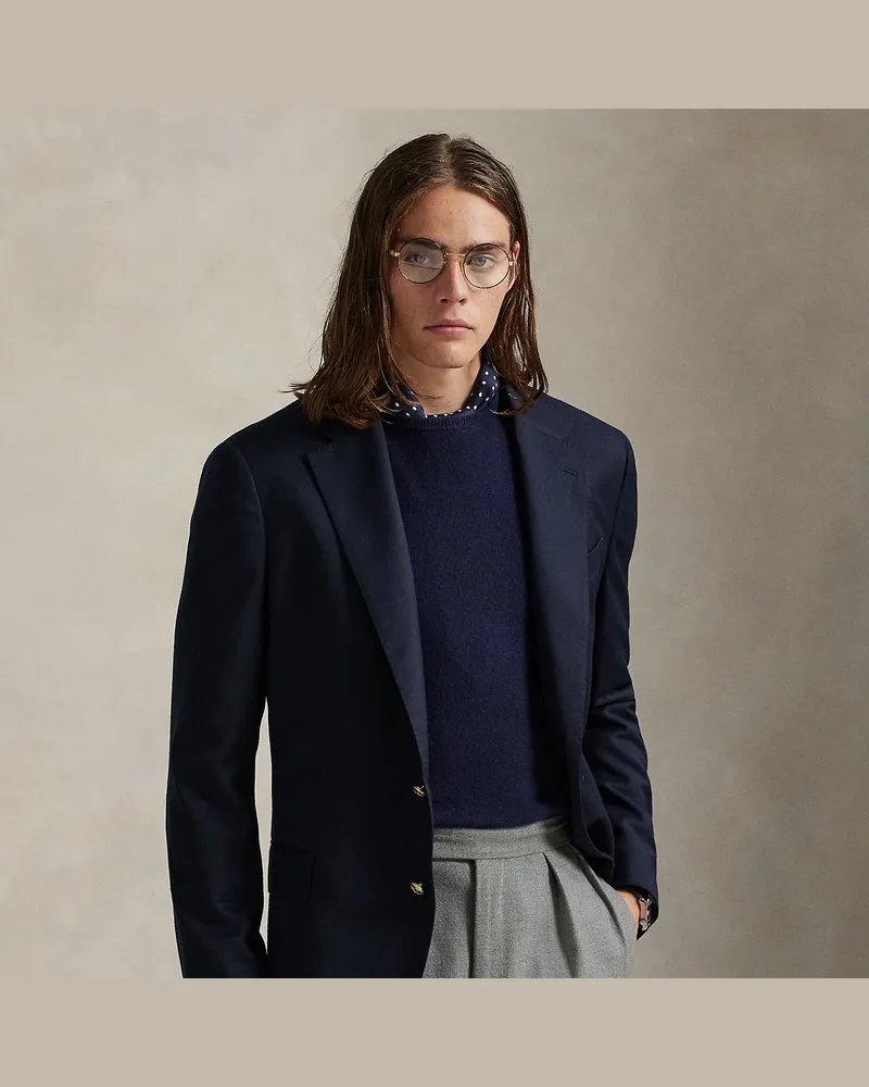Ralph Lauren Modern-Fit Polo-Sakko aus Gabardine Blue
