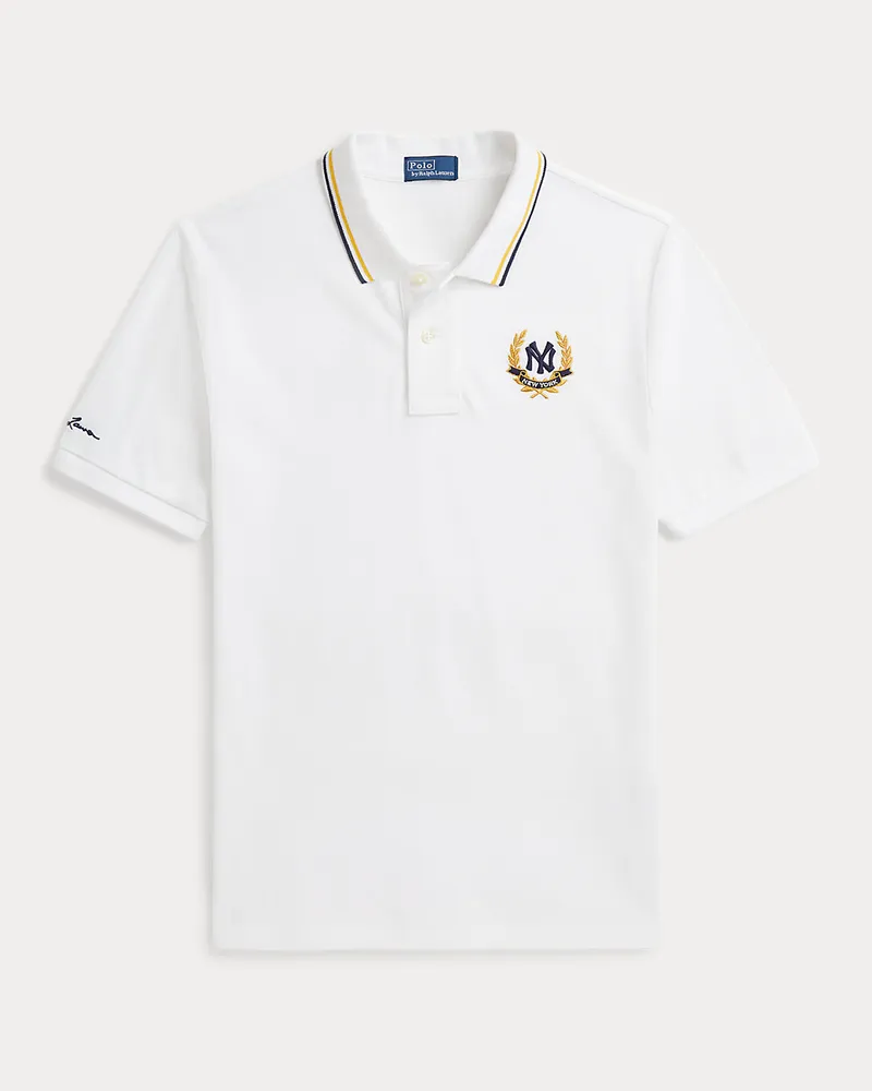 Ralph Lauren Poloshirt Polo   Lauren Yankees White