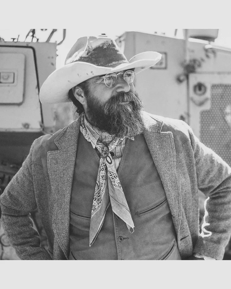 Ralph Lauren Unstrukturiertes Sakko mit Wildleder Multi