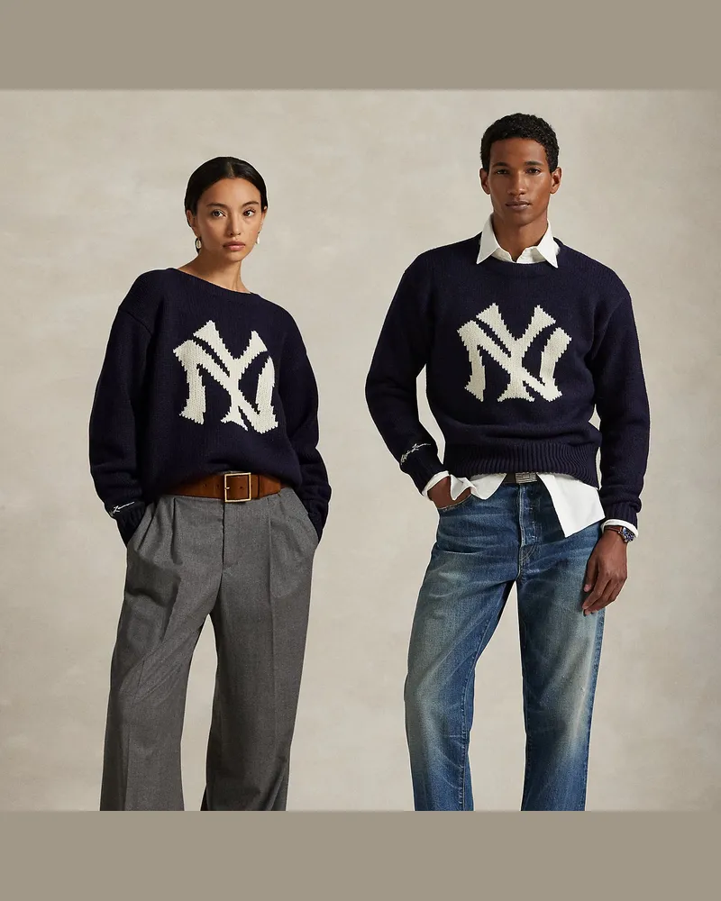 Ralph Lauren Pullover Polo  Ralph Lauren Lauren Yankees Blue