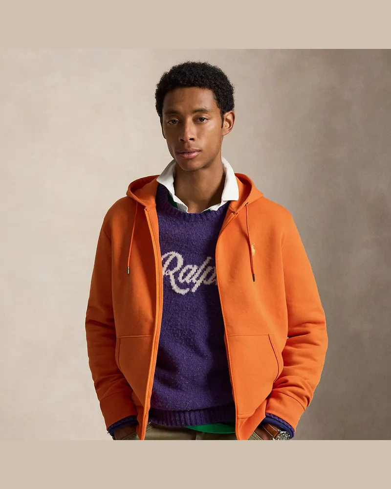 Ralph Lauren Doppellagige Kapuzenjacke Orange